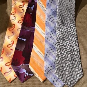 Assortment of Men’s stylish ties